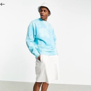 ASOS Blue Tie-Dye Sweater